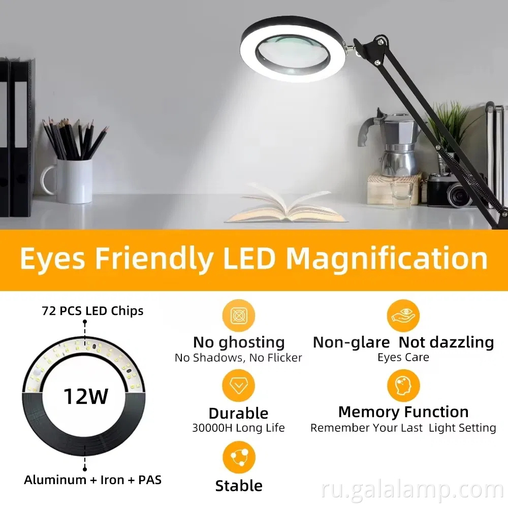 Edit USB декоративная складная настольная лампа с регулируемой яркостью Edit USB Decorative Dimmable Foldable Desk Lamp